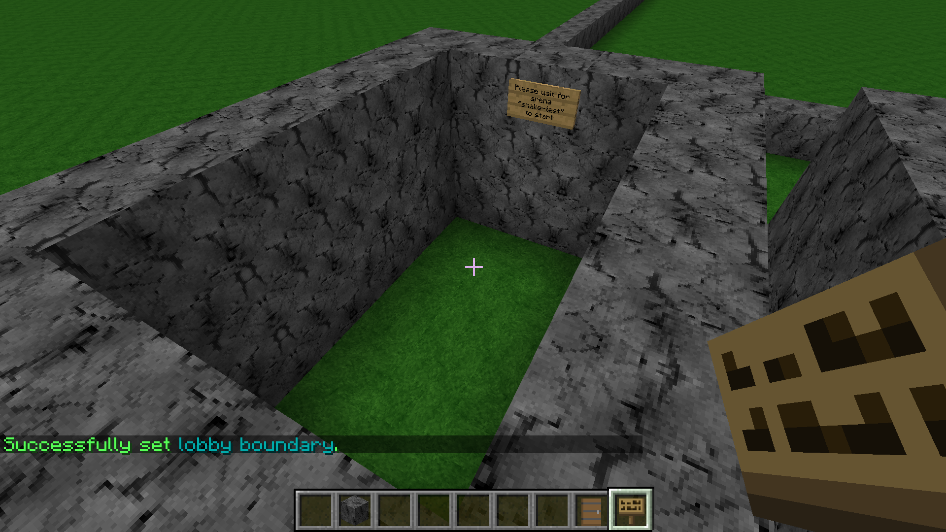 Waiting-Lobby higher edge