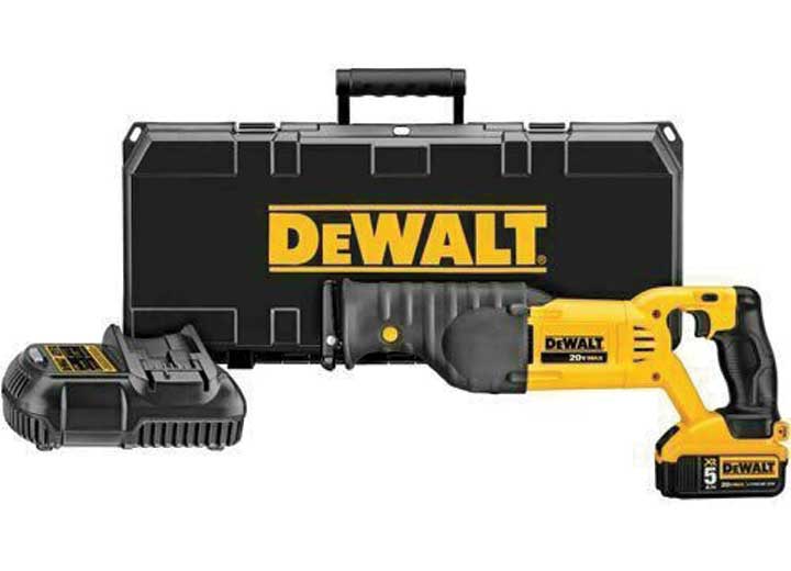 DeWalt 20V MAX Cordless Reciprocating Saw Kit with Case