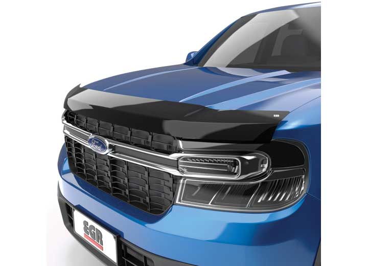 EGR 22C MAVERICK SUPERGUARD HOOD GUARD DARK SMOKE 2019-2023 MAVERICK