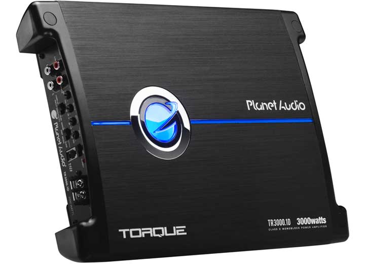 Planet Audio TORQUE 3000W Monoblock Class D Amplifier 13.2x9.5x2.13 Inches