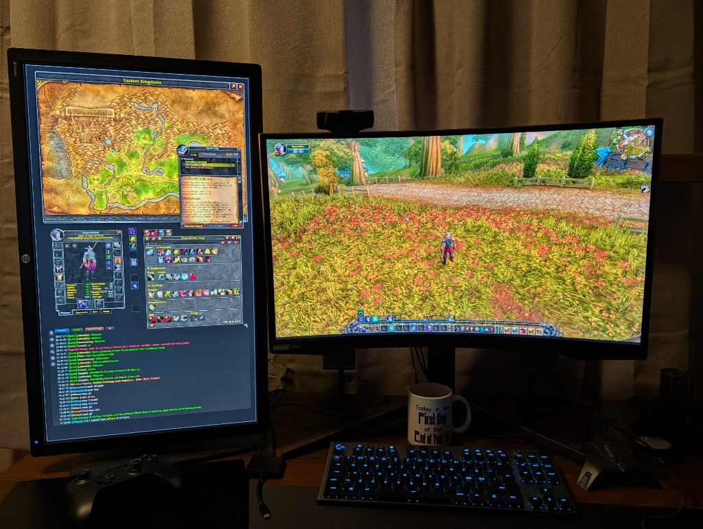 Offhand Desk Setup