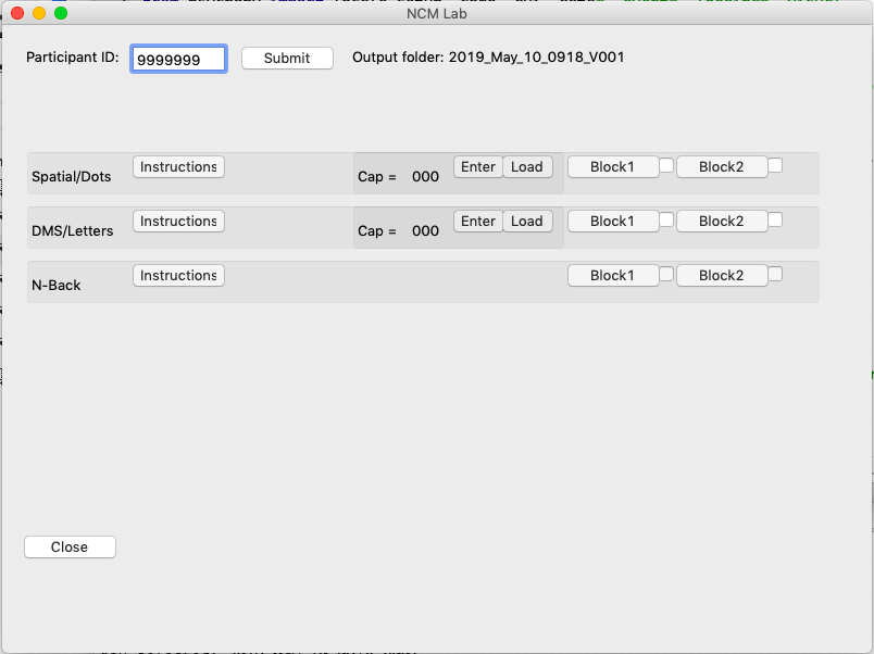 fMRI GUI