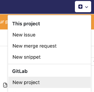 gitlab-new-proj