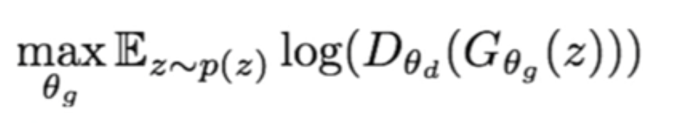 Generator Objective Function