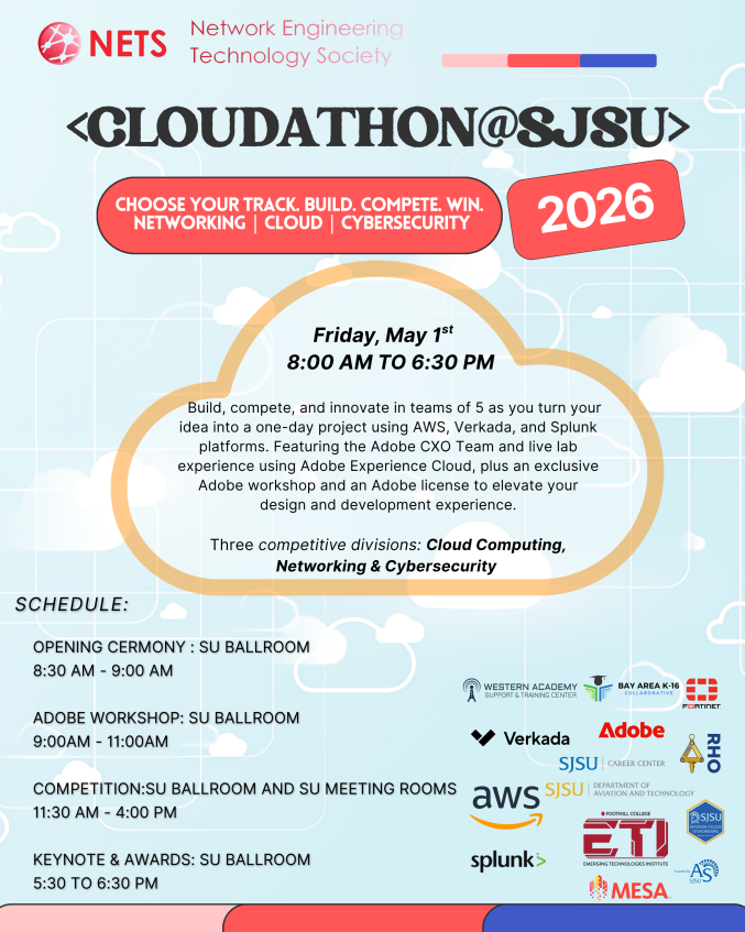 Cloudathon@SJSU2026_Poster