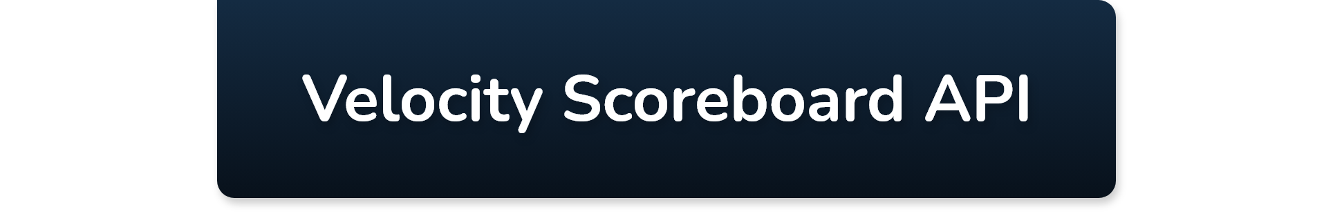 Velocity Scoreboard API