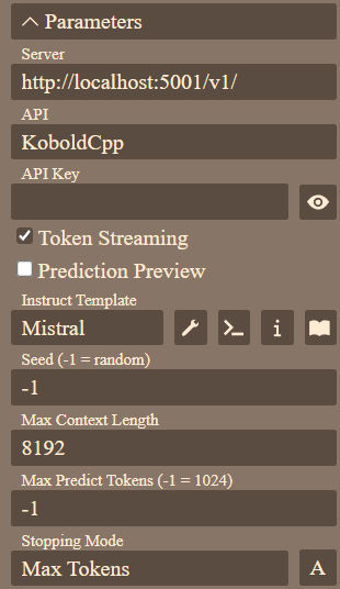 Kobold Params