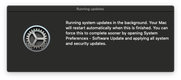 Running Updates