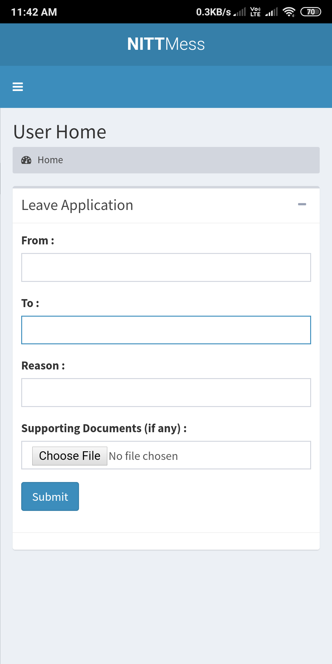 Image of Leave App