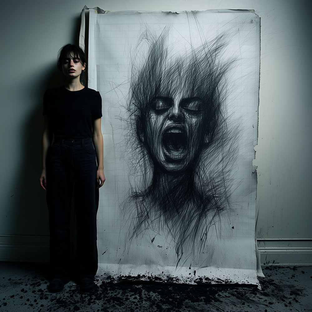 Isla and Drawing