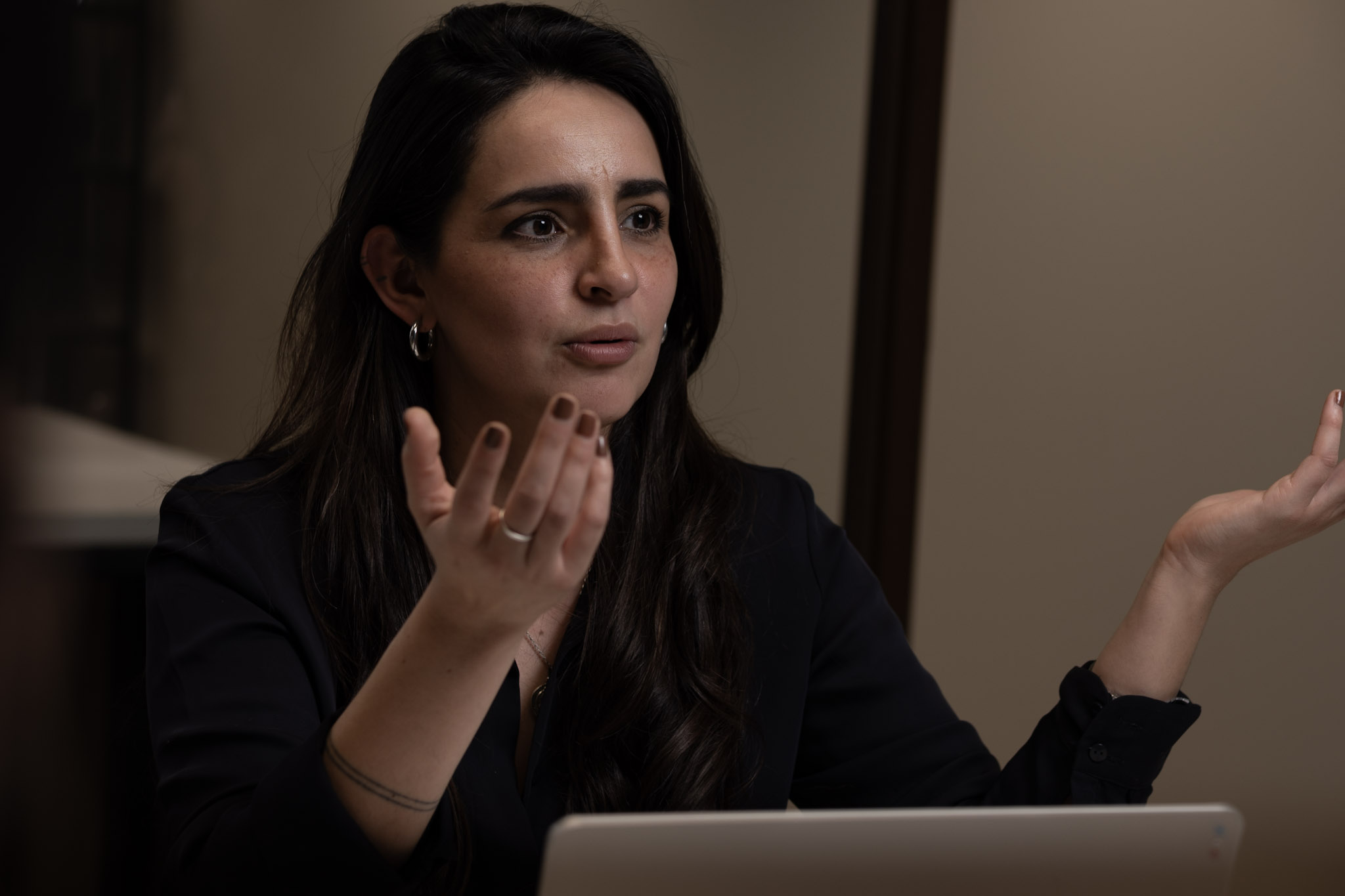 NLACE team member presenting