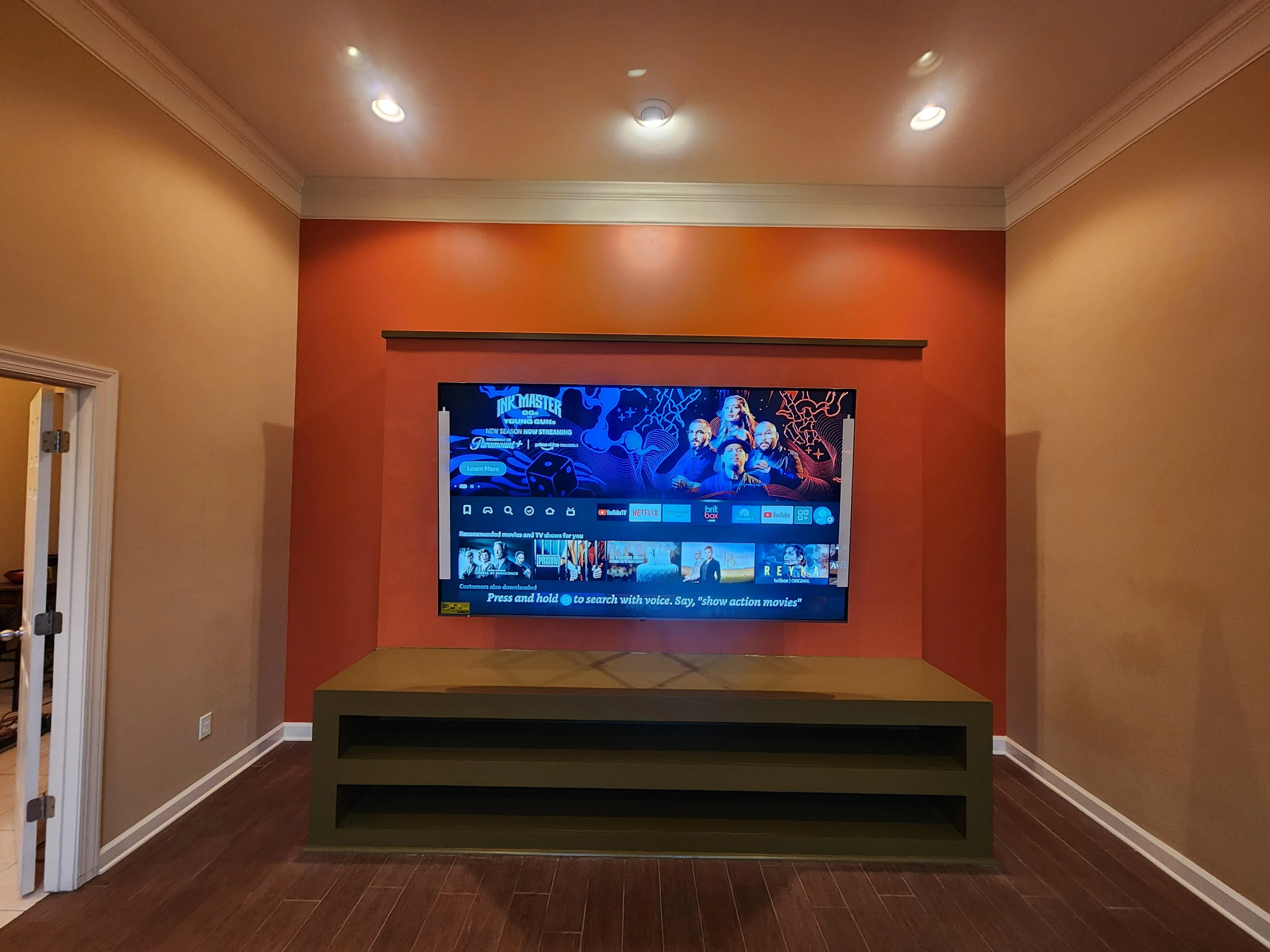 Interior painting project in Central Arkansas