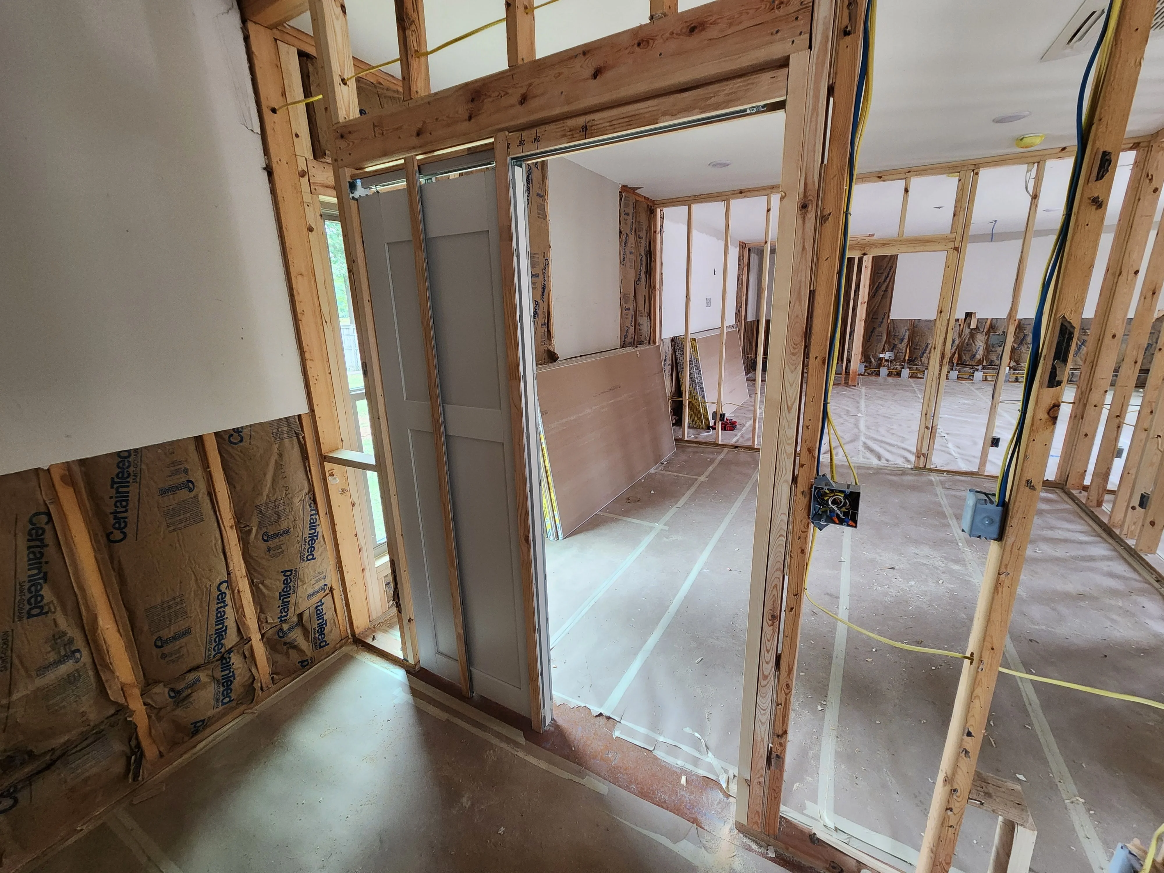 Interior remodel project