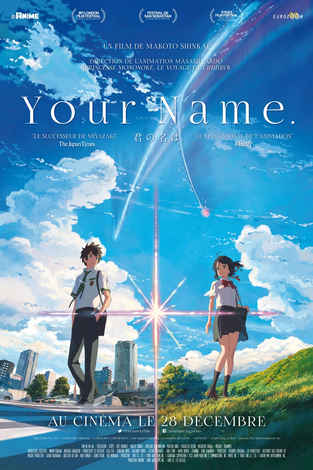 saison de Your Name