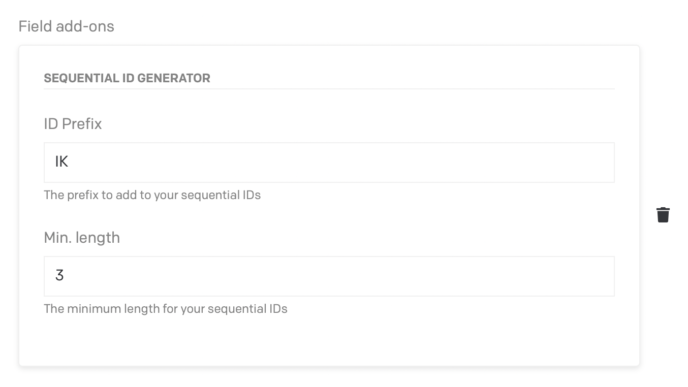 Sequential ID Generator - Plugins — DatoCMS