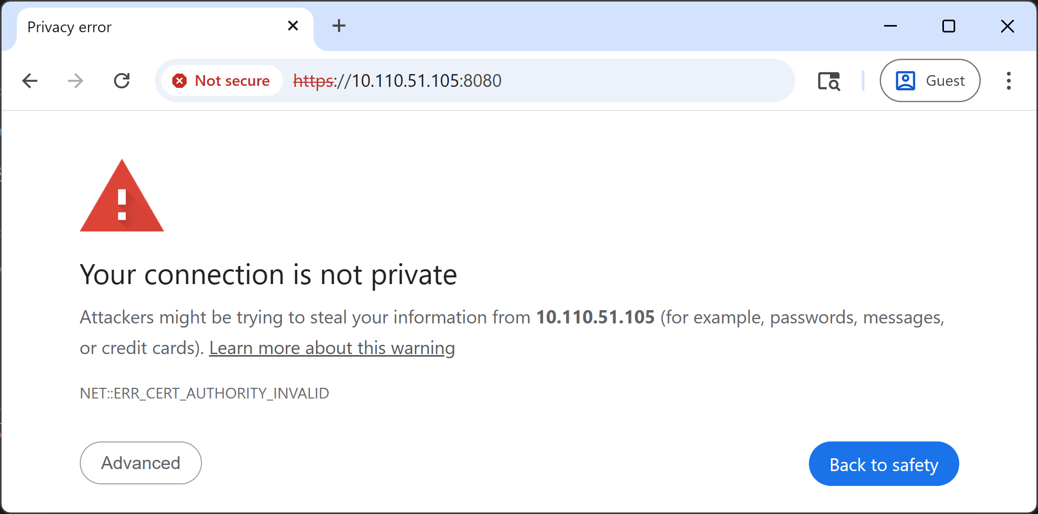 Chrome Advanced
