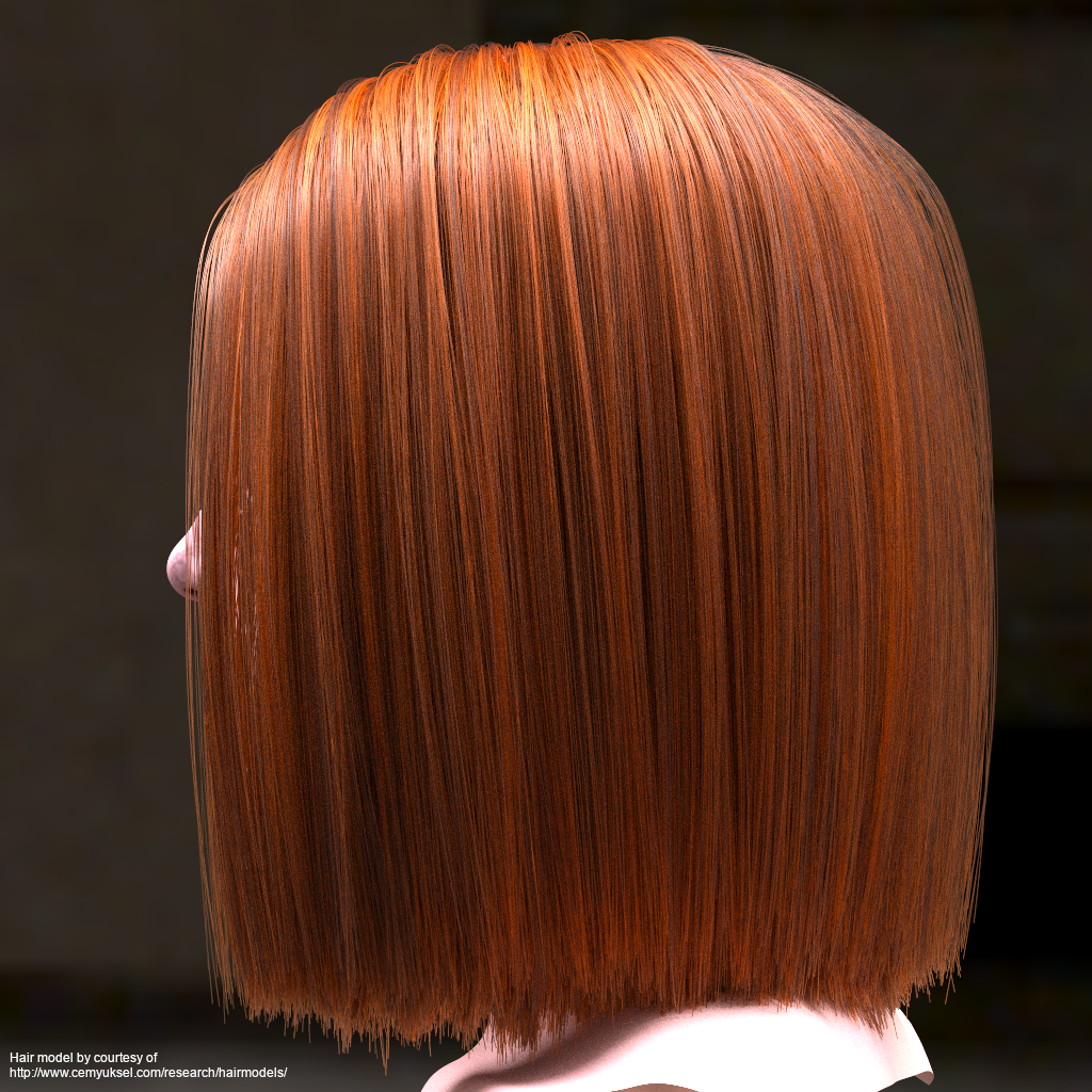 MDL_renderer with hair rendering