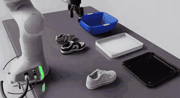 Generated robot video