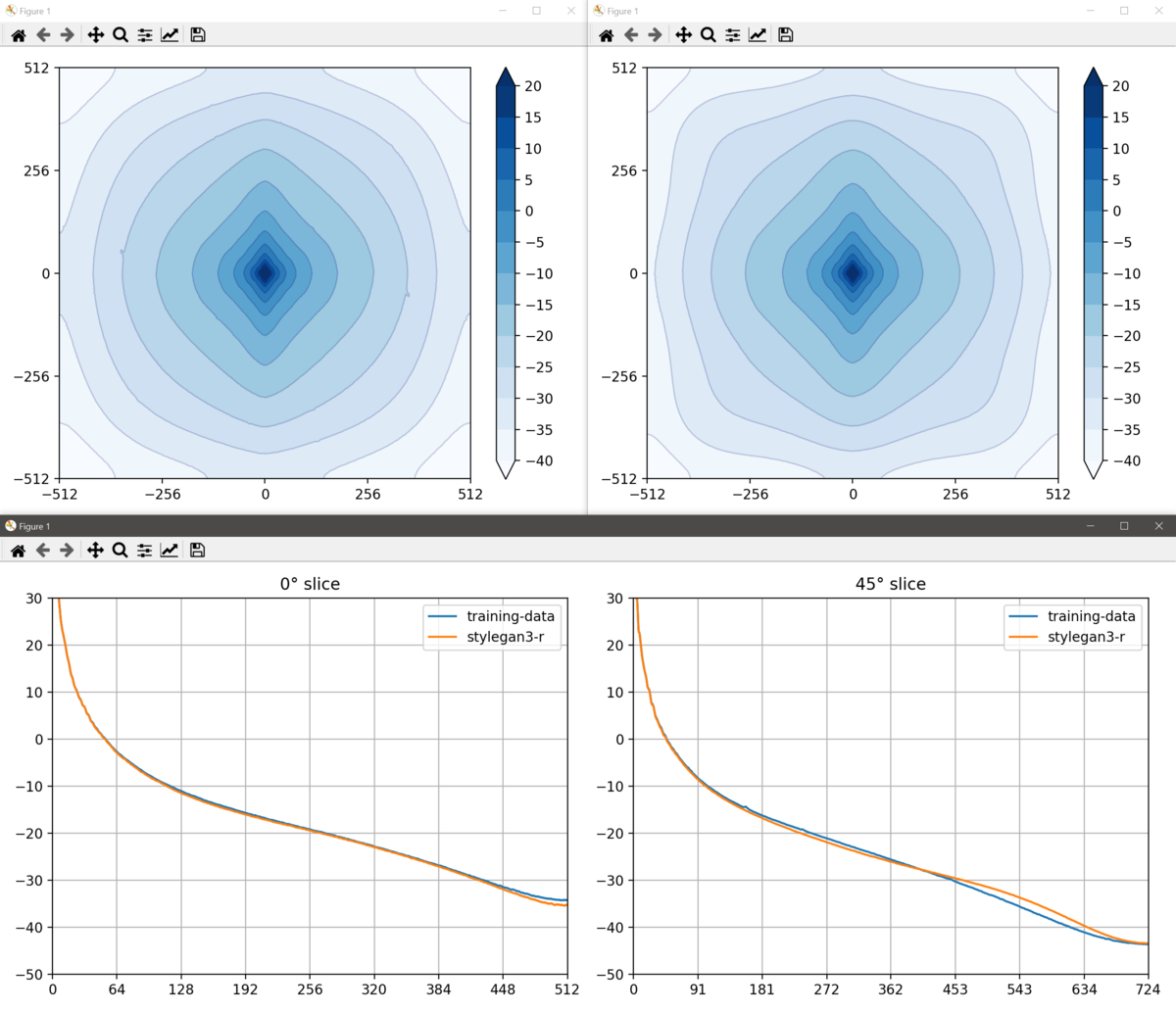 Average spectra screenshot