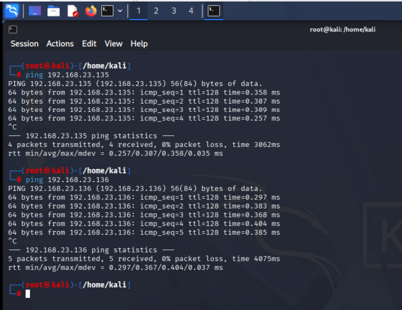 Kali ping victims
