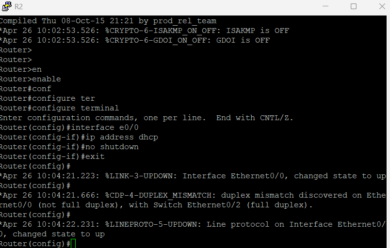 R2 client config