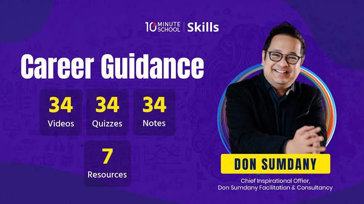 Career Guidance কোর্স by Ghulam Sumdany | 10 Minute School ফ্রি ডাউনলোড করুন