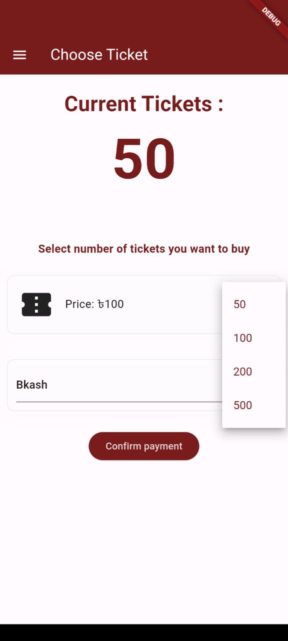 Ticket Screenshot