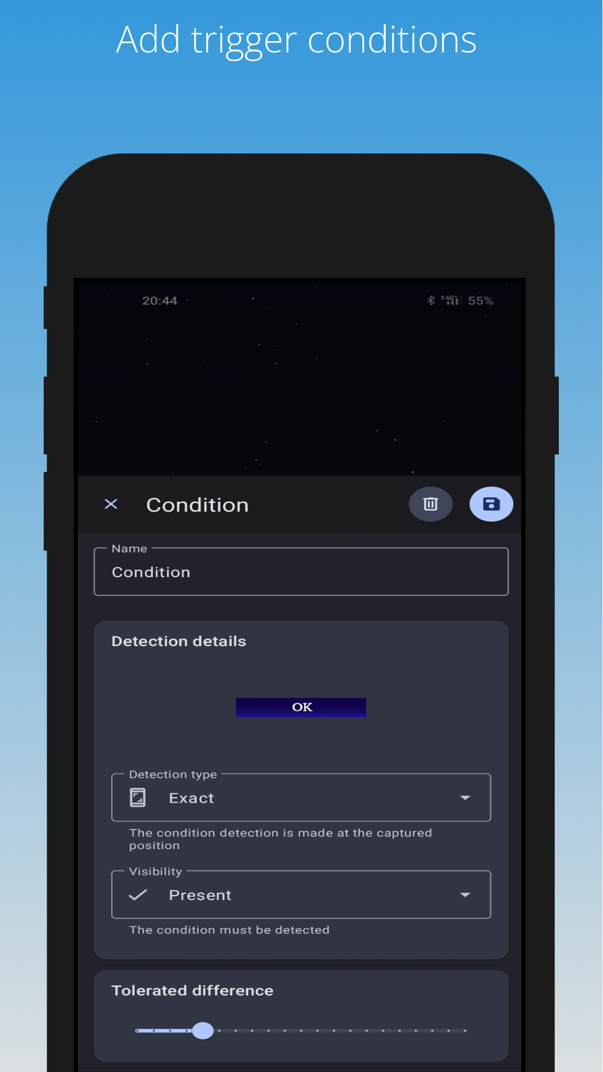 Screenshot 2 of Smart AutoClicker — opens full size