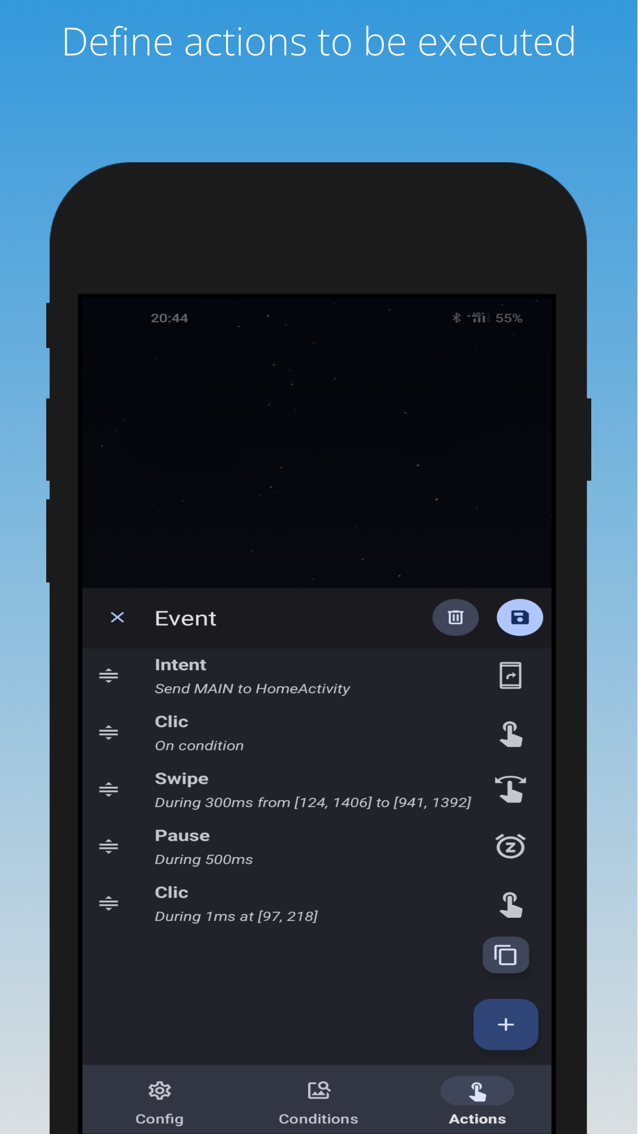 Screenshot 3 of Smart AutoClicker — opens full size