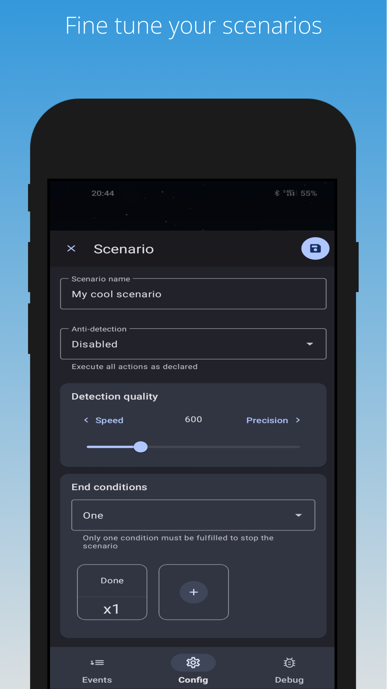 Screenshot 4 of Smart AutoClicker — opens full size