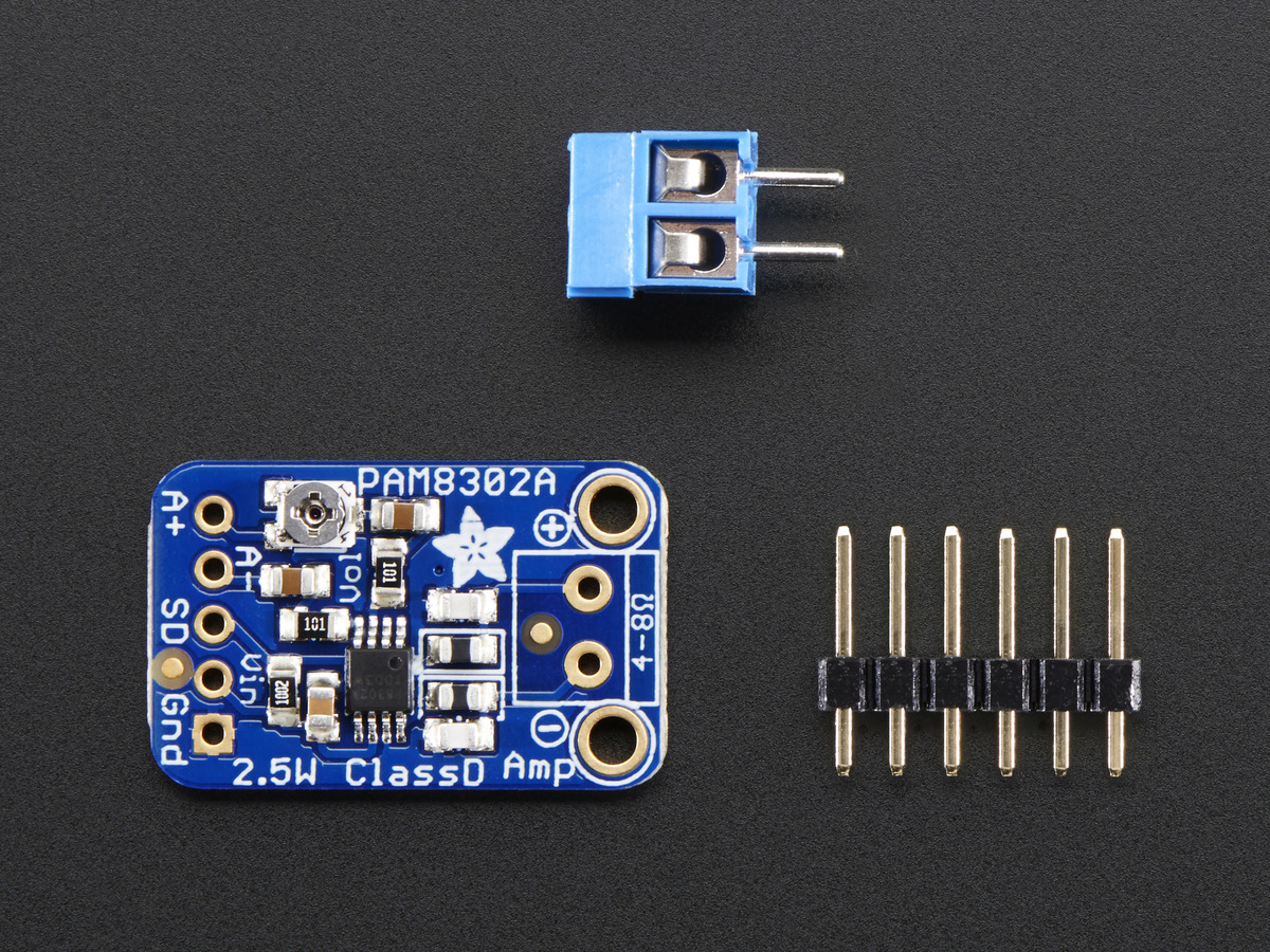 Adafruit PAM8302, from the project README
