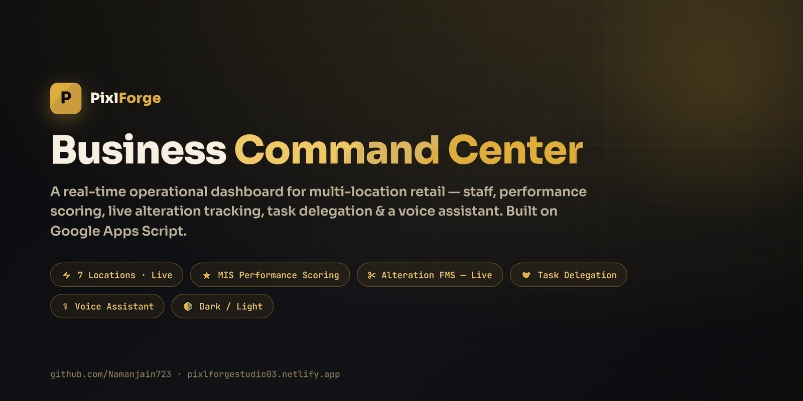Business Command Center