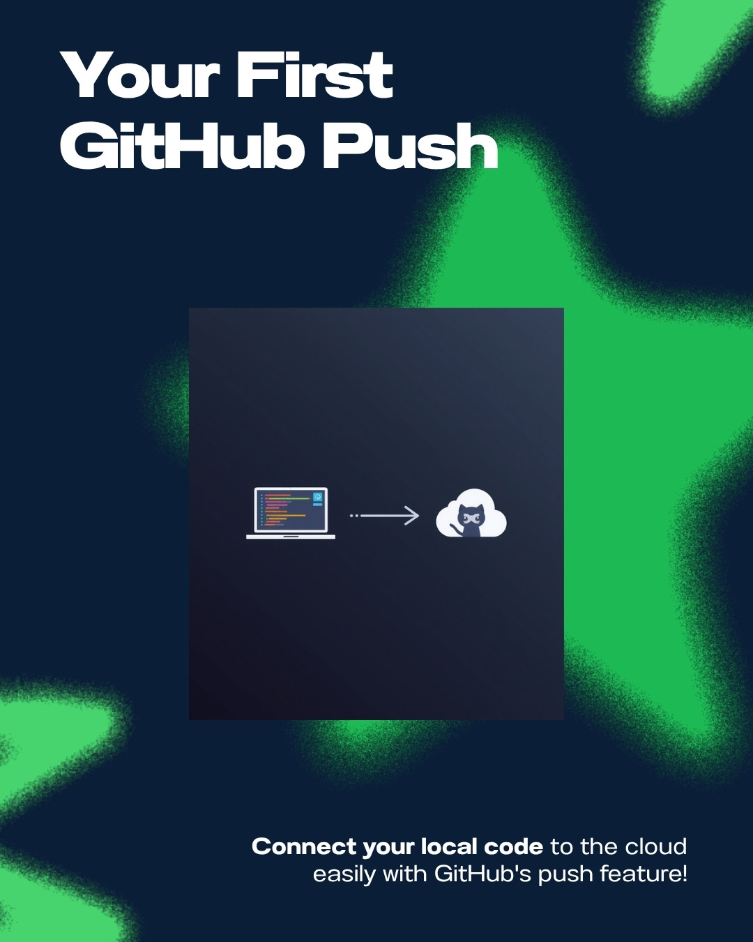 GitHub 저장소에 성공적으로 코드를 올린 화면
