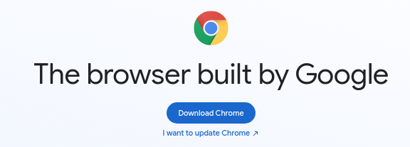 Google Chrome Download Page