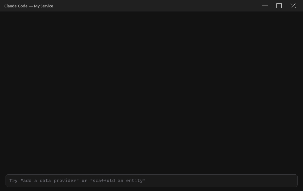 Adding a MySQL data provider with an AI coding assistant