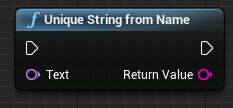 UniqueStringFromName