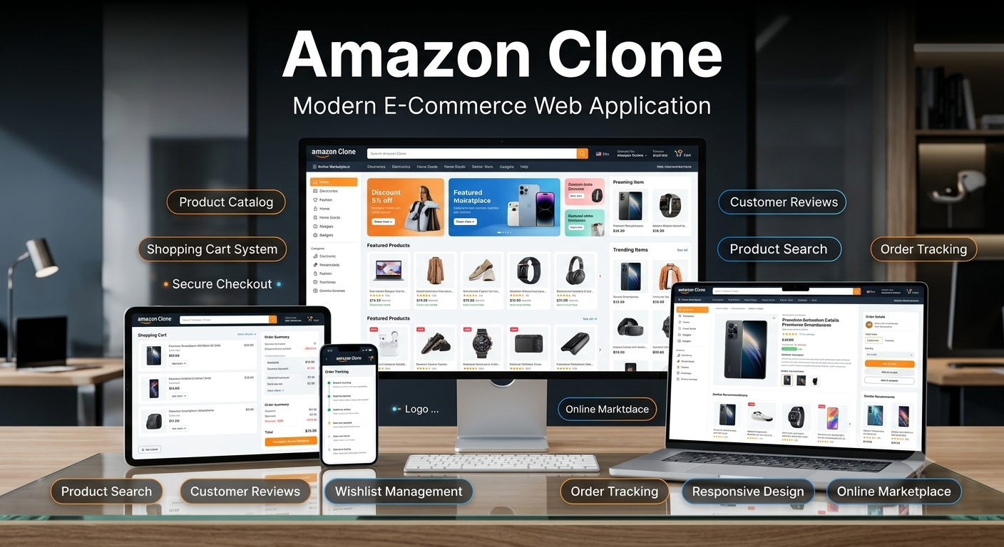 E-commerce web application with cart system
