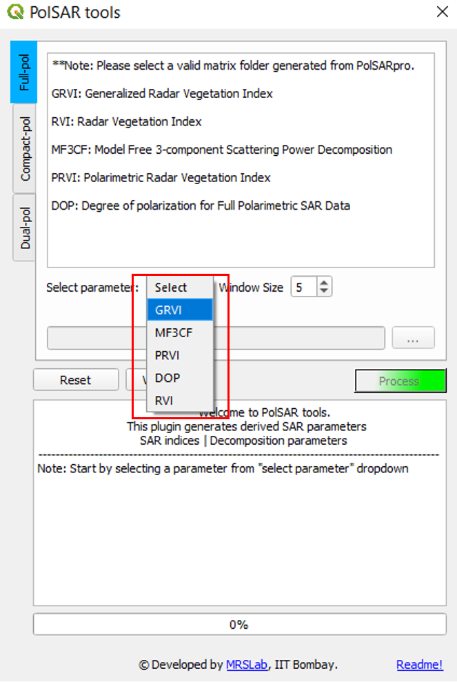 Opening the plugin