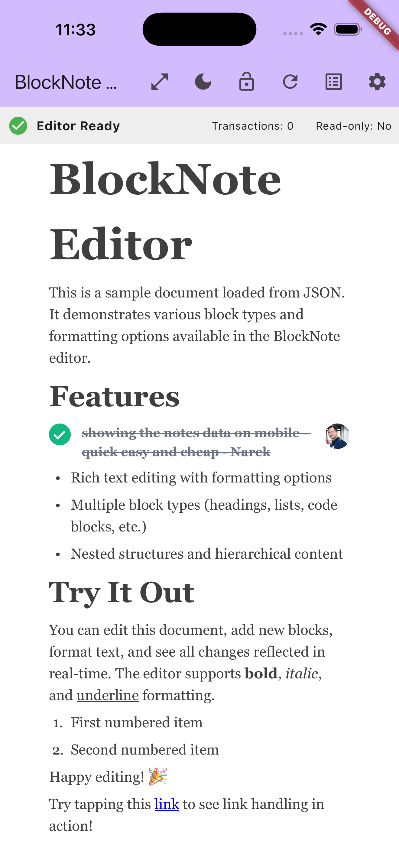 Custom Block