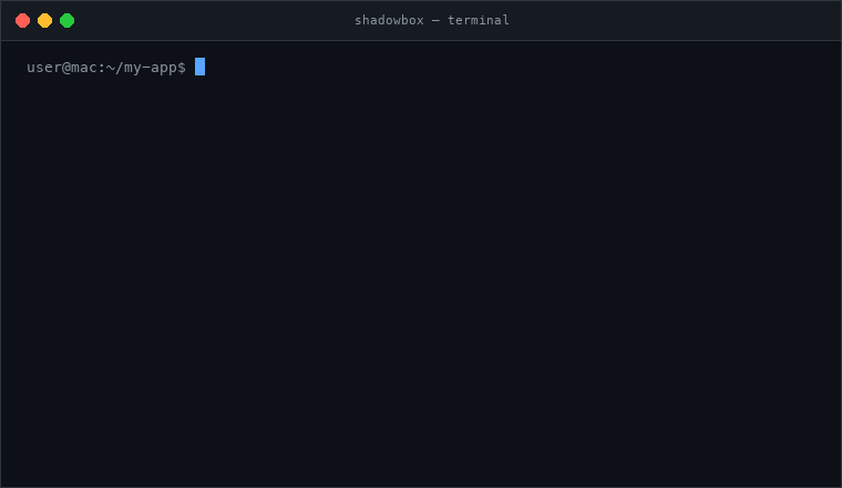 ShadowBox demo