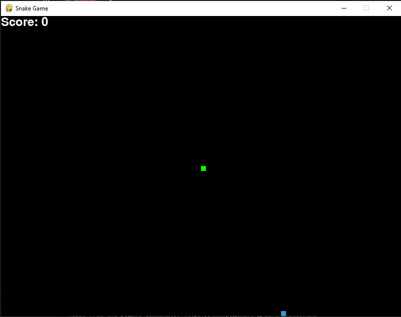 Snake Game Screenshot