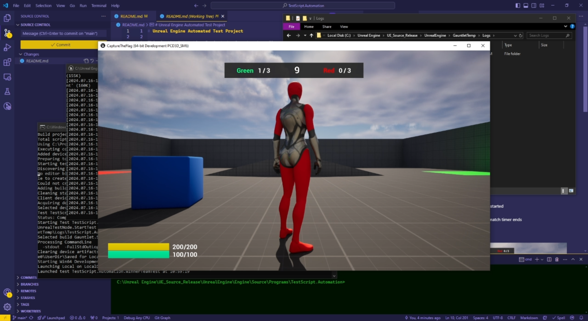 GitHub - Narsell/UE5_GauntletAutomation: Unreal Engine automated test ...