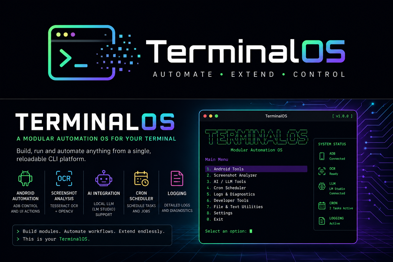 TerminalOS banner