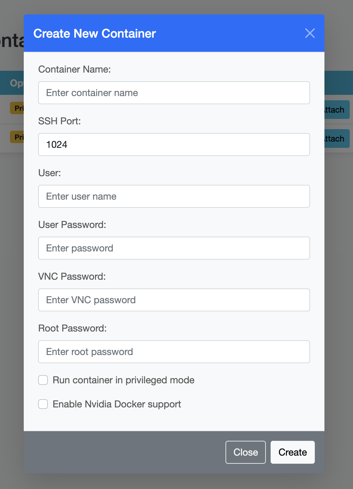 container-creation-form