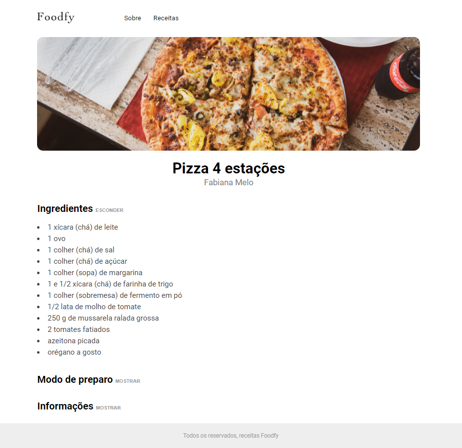 GitHub - NatanaelSaymon/LaunchBase-Bootcamp-Foodfy: Foodfy ...
