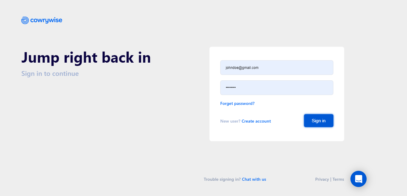 Login-page