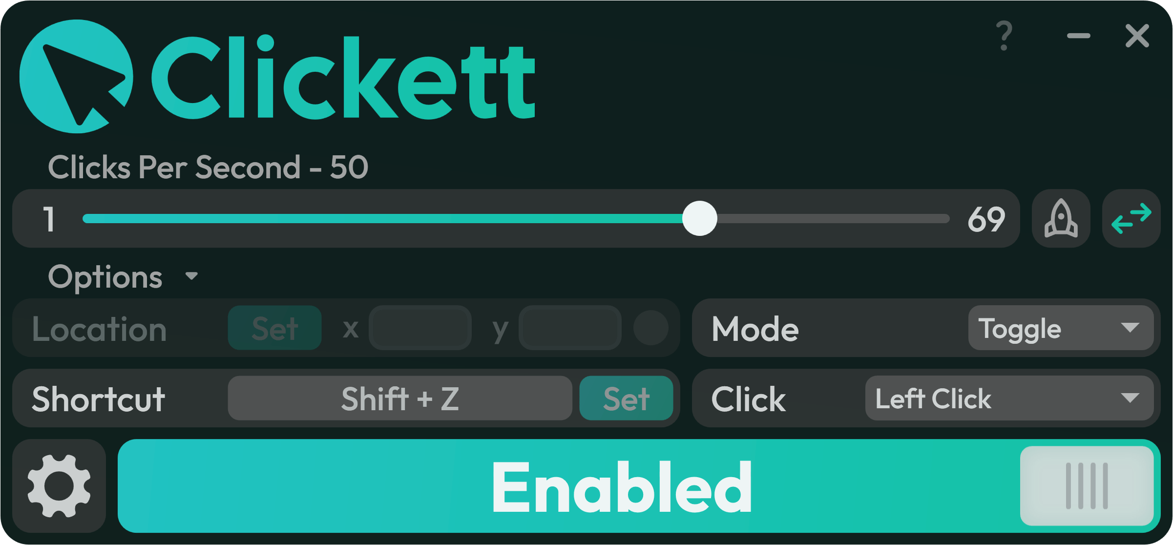 Clickett Screenshot