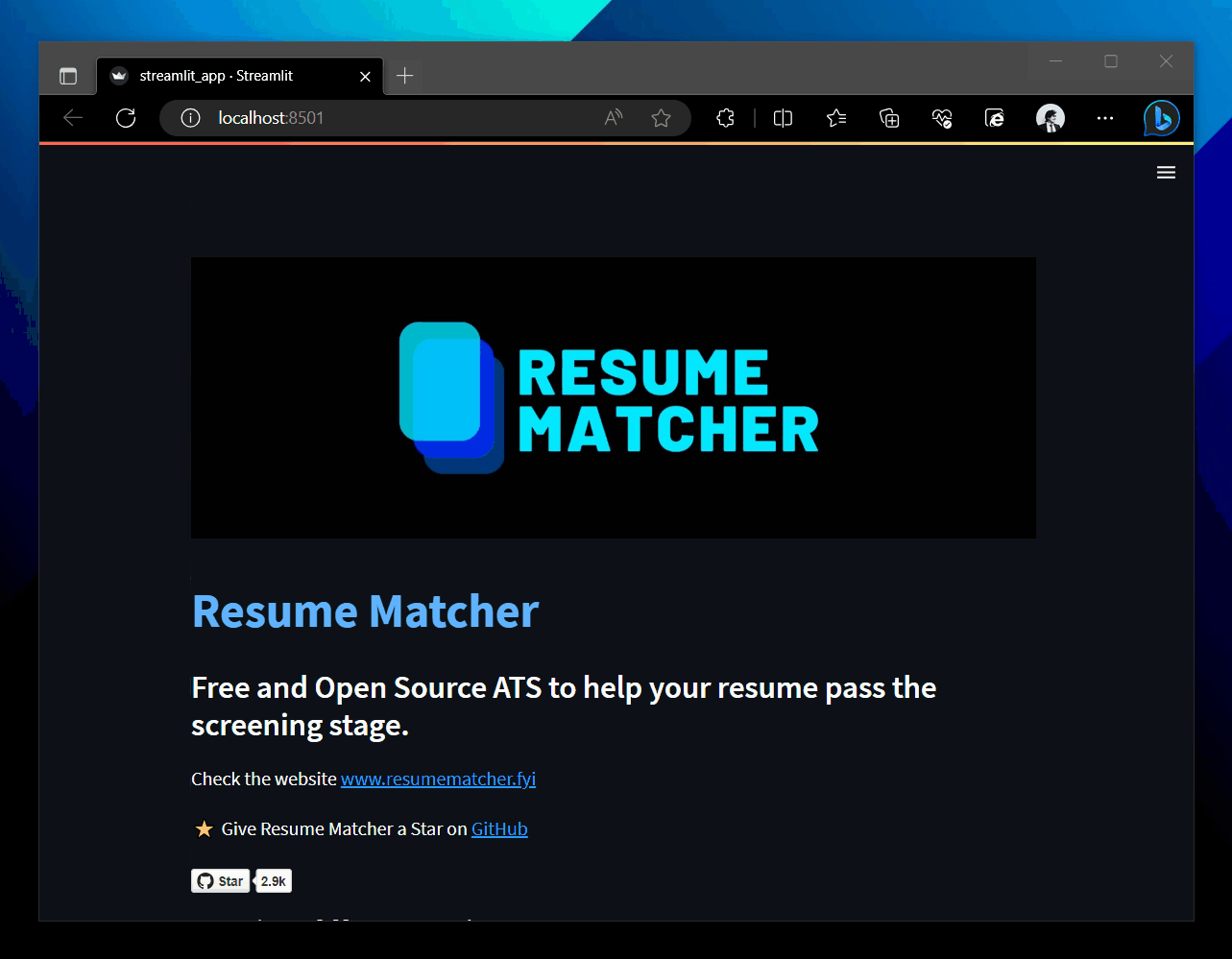 Resume_Matcher_streamlit_demo