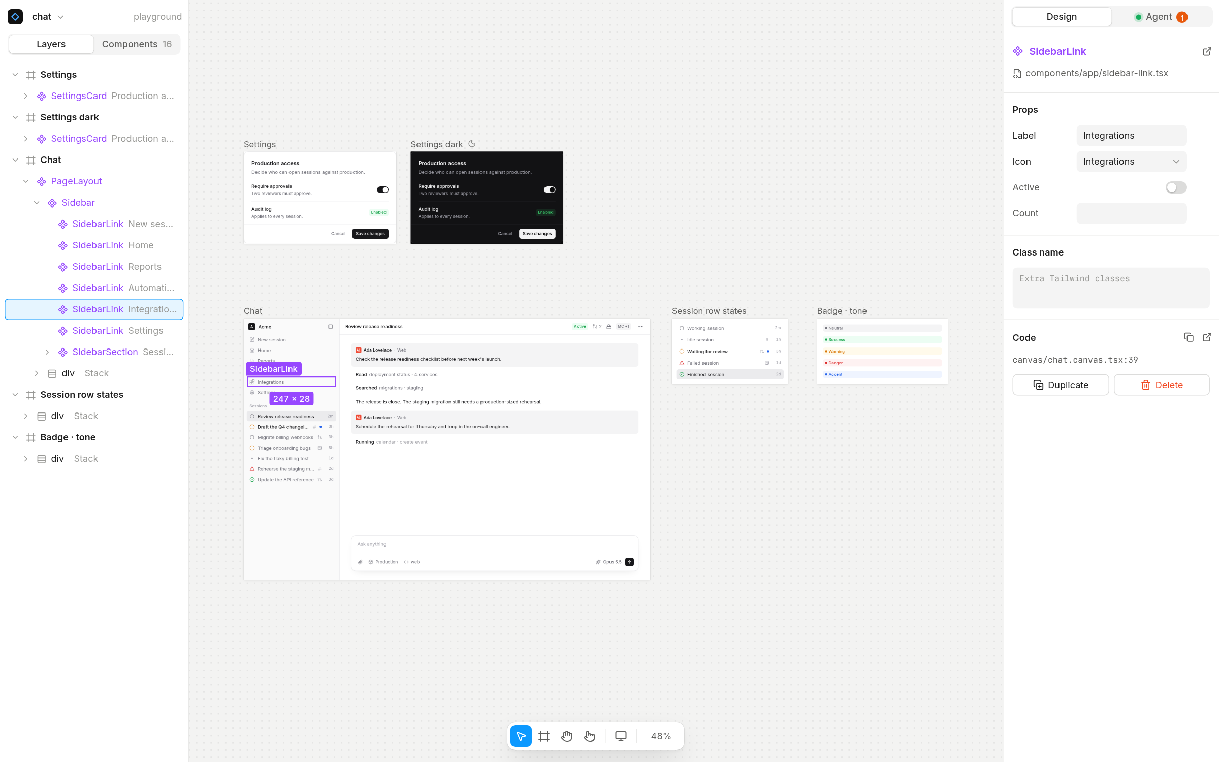 Truecanvas editor