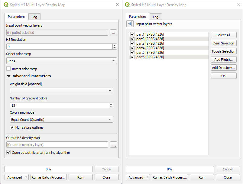 Styled H3 multi-layer density map Algorithm